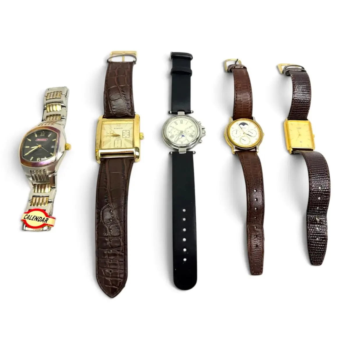 Leather & Metal Banded Men’s and Women’s Watches