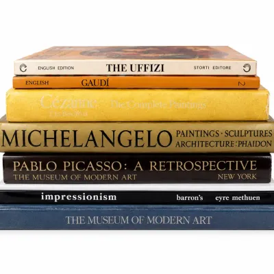 8 Art Books – Picasso, Impressionism, Cézanne, Michelangelo, Uffizi, MoMA & More