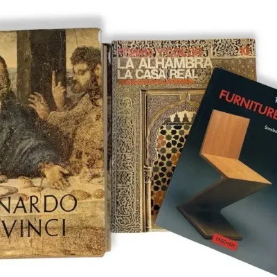 Art & Architectural History Hardcover & Softcover Coffee Table Book Lot (3) 