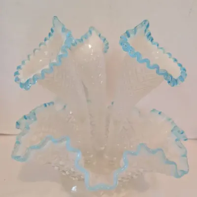 Fenton Blue Epergne
