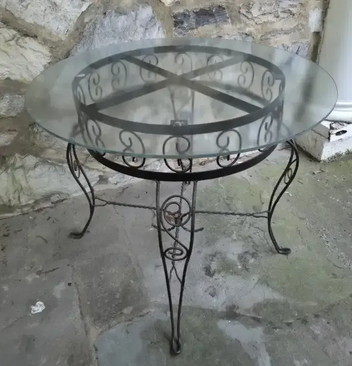 Wrought Iron Table 