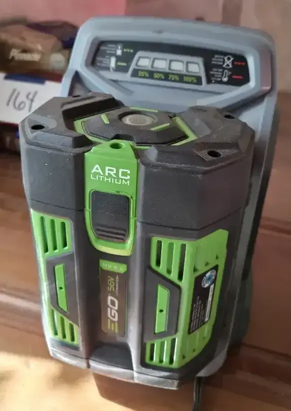 EGO POWER Battery And Fast Charger 