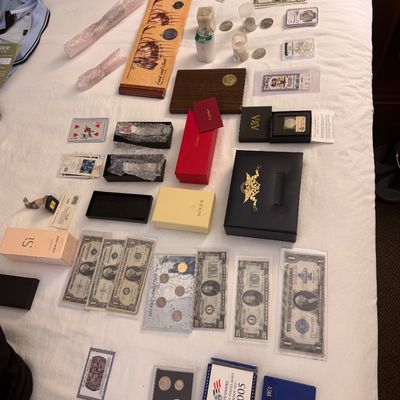 Coin and currency collection 