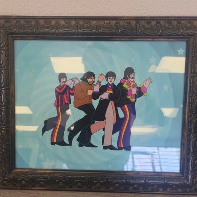 The Beatles collectible  cel
