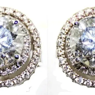 Diamond earrings
