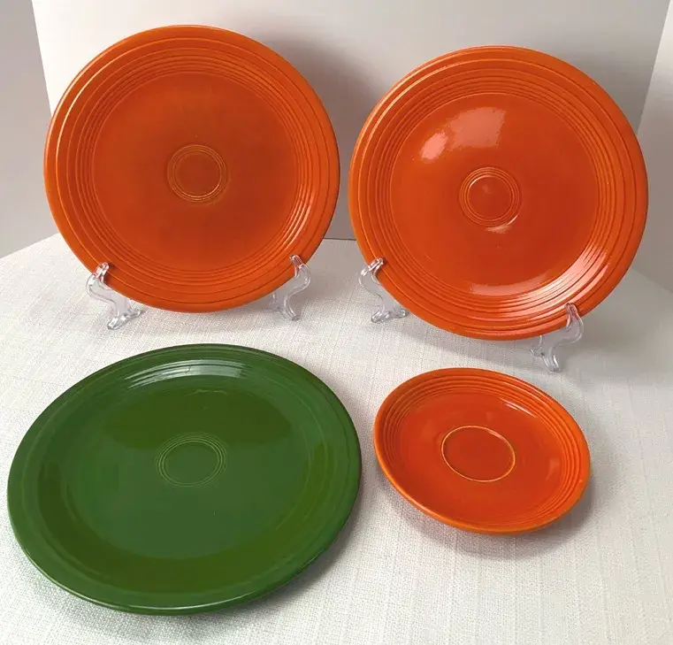 Fiesta Saucers Homer Laughlin