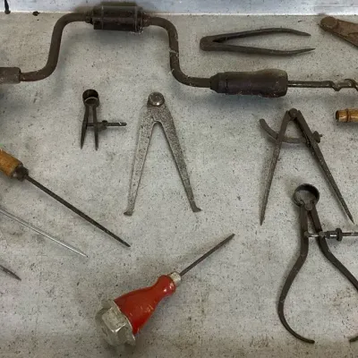 Antique Tools Rockwell Trays