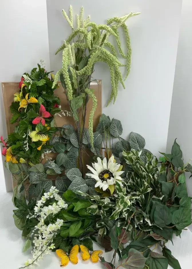 Artificial Floral Picks and Foliage Craft Collection