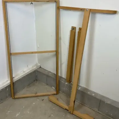 Wooden Tapestry Loom Stand