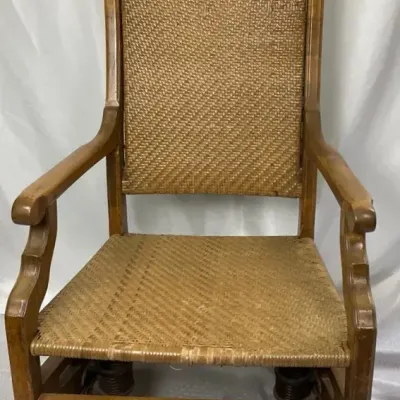 Antique Platform Rocking Chair