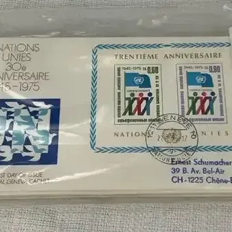 United Nations First Day Covers