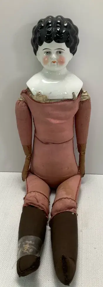Highland Mary China Head Doll