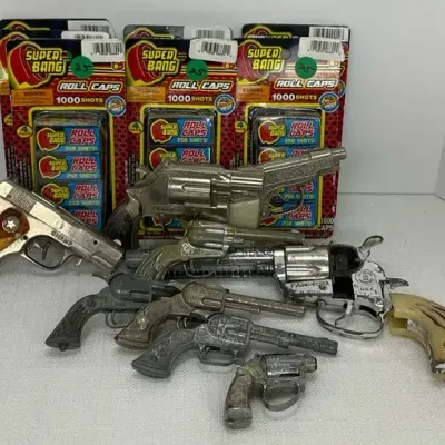 Hubley, Mattel Cap Guns