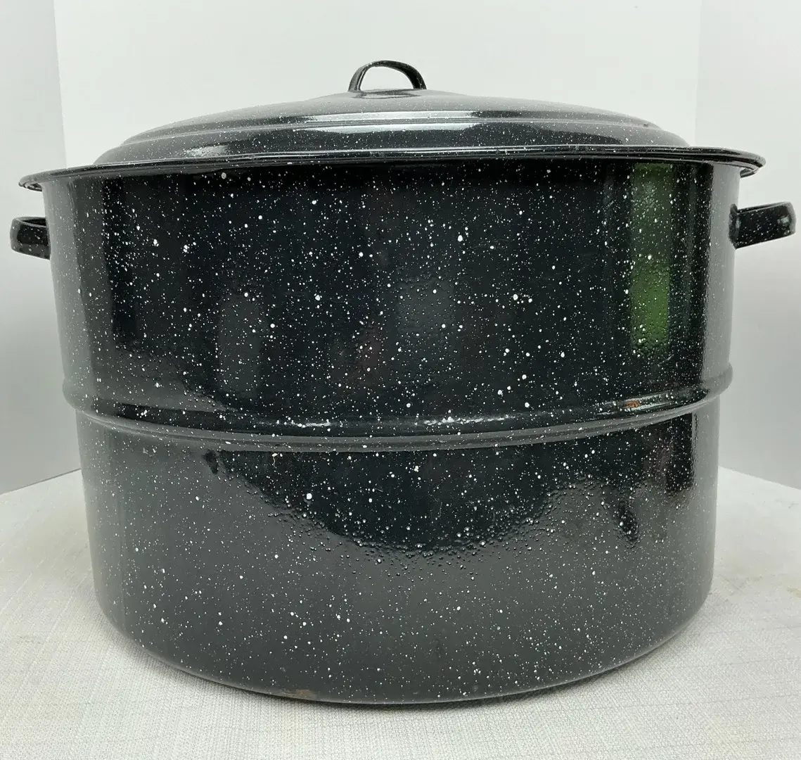 Enamel Canner with Rack