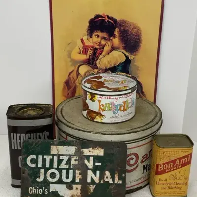 Vintage Campfire, Hershey's Advertising Tins