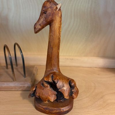 Sale Photo Thumbnail #144: See pictures, ears are broken on giraffe