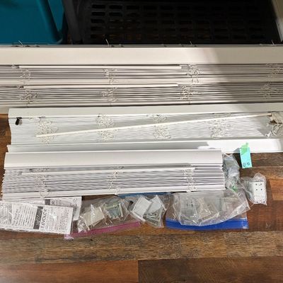 Sale Photo Thumbnail #215: 2 @ 47.5” wide
1 @ 44.5” wide
1 @ 30.5” wide