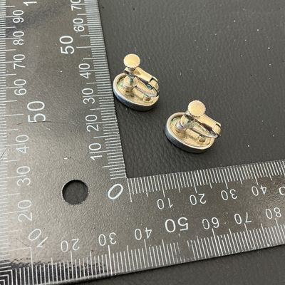 Vintage Mother of Pearl Screw-Back Clip-On Earrings
