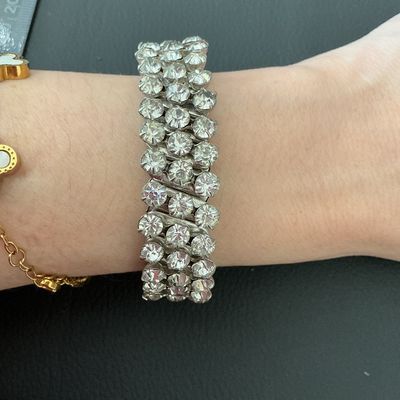 Vintage Rhinestone Expansion Bracelet
