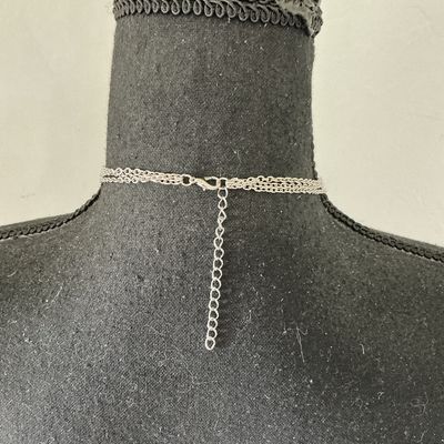 Three-Strand Turquoise Chip Necklace