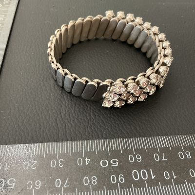 Vintage Rhinestone Expansion Bracelet