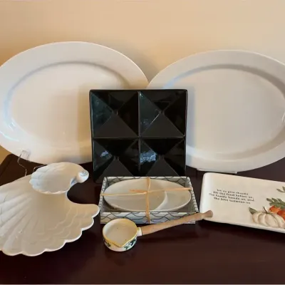 Ceramic Serveware Assortment