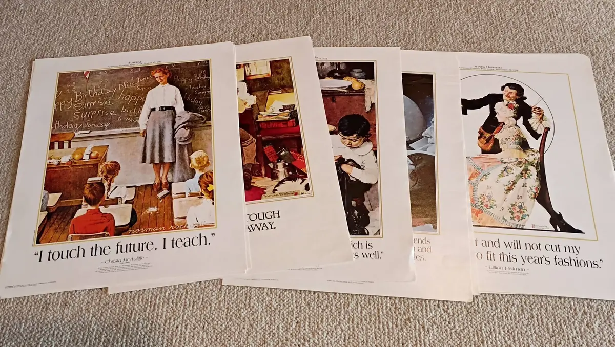 Norman Rockwell Saturday Evening Post Covers Poster Prints #1 (25)