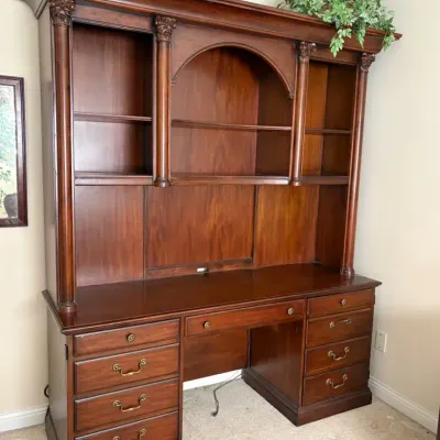 Sligh Furniture Ellis Line Executive Desk Credenza