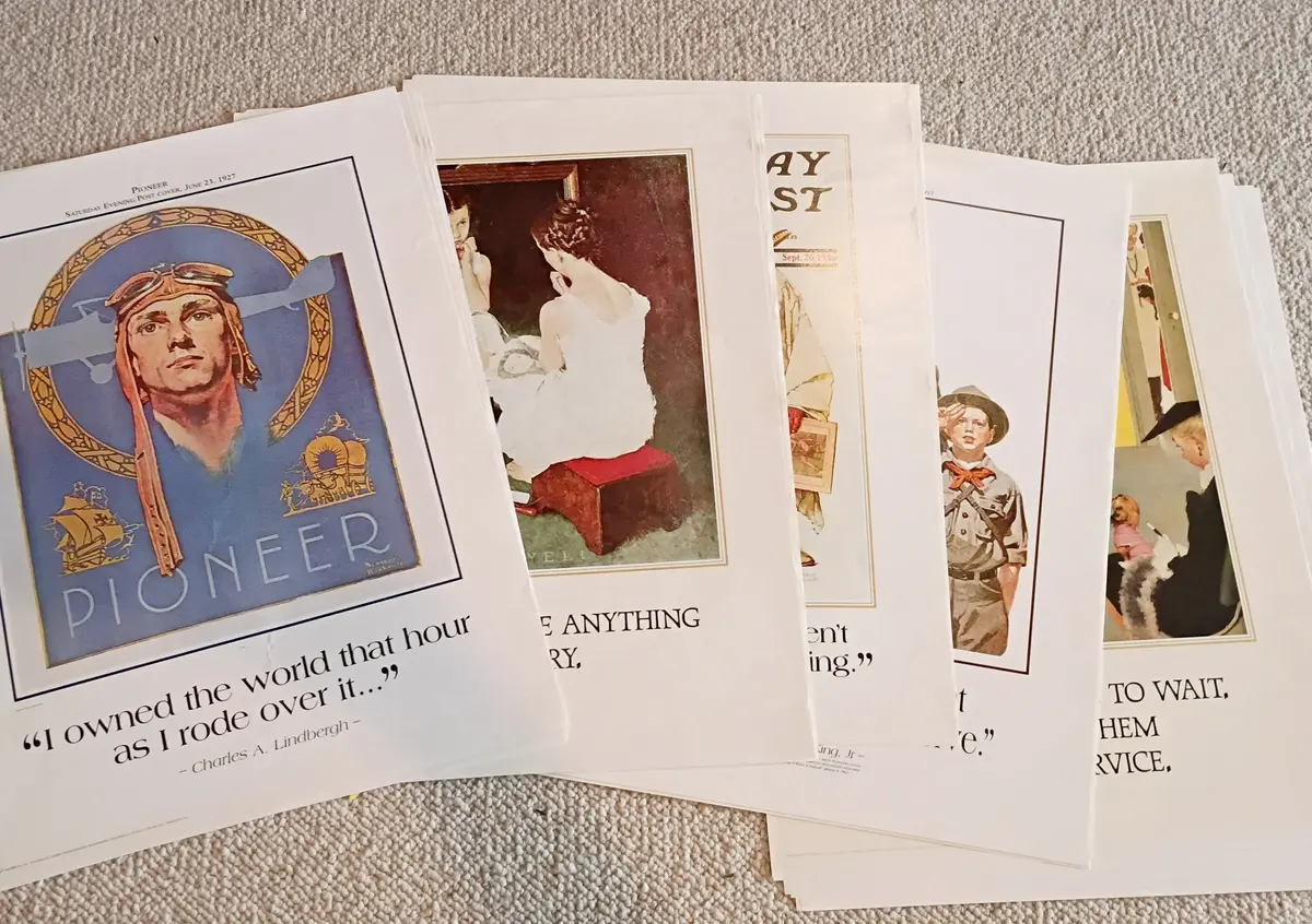Norman Rockwell Saturday Evening Post Covers Poster Prints #2 (28)