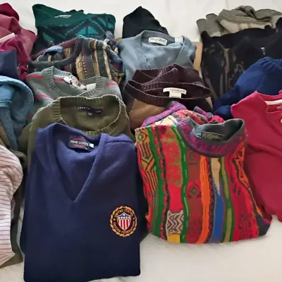Collection of Mens Vintage Sweaters