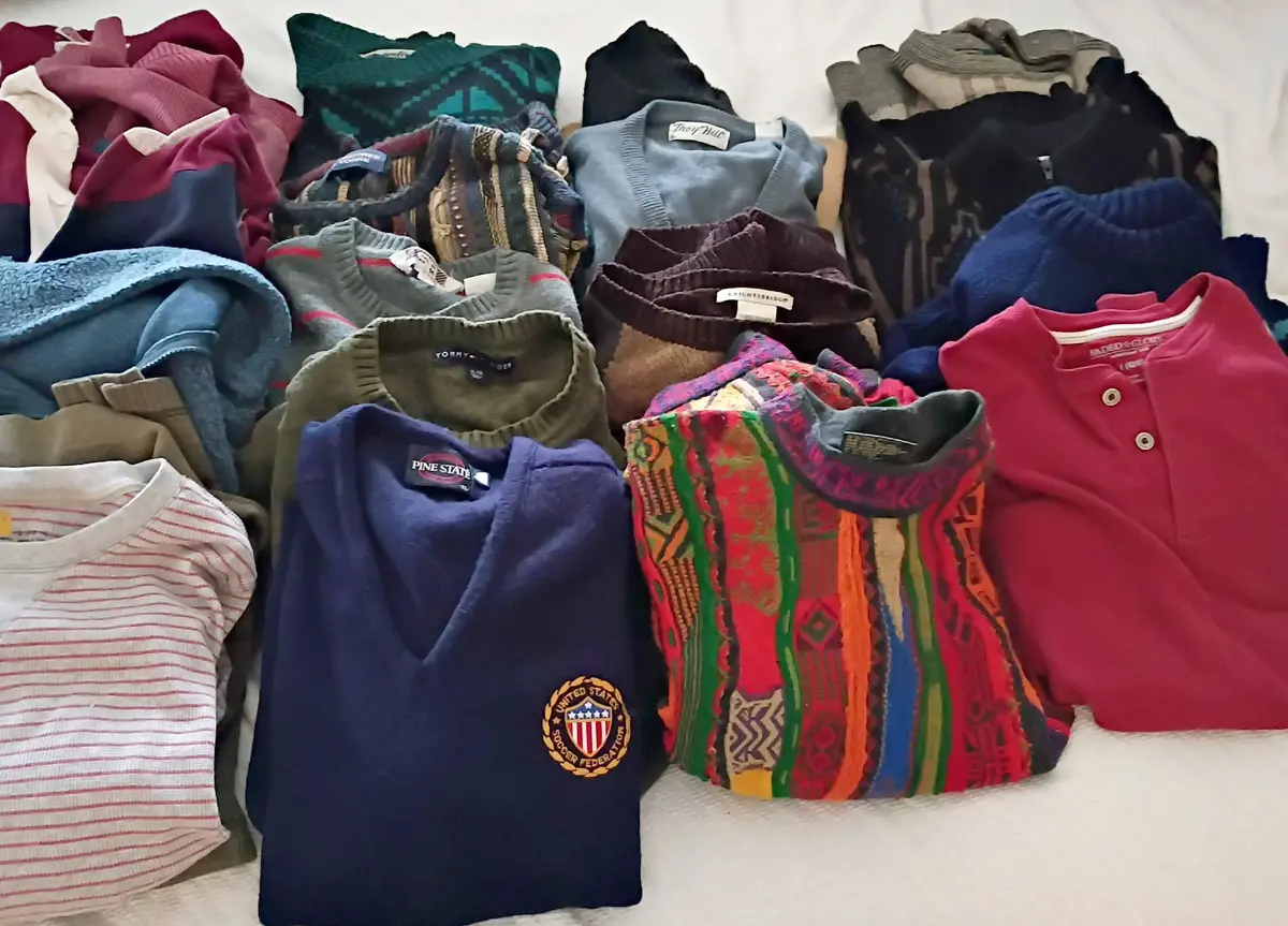 Collection of Mens Vintage Sweaters