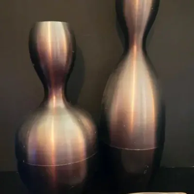 Bella And Ruby Pot "Smoke And Mirrors" By Babette Holland Design With MCM Elongated Bowl
