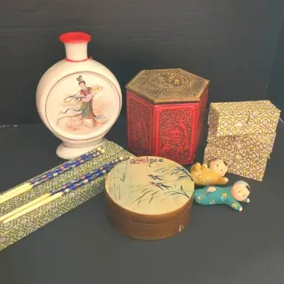 Asian Inspired Table Ornamentals