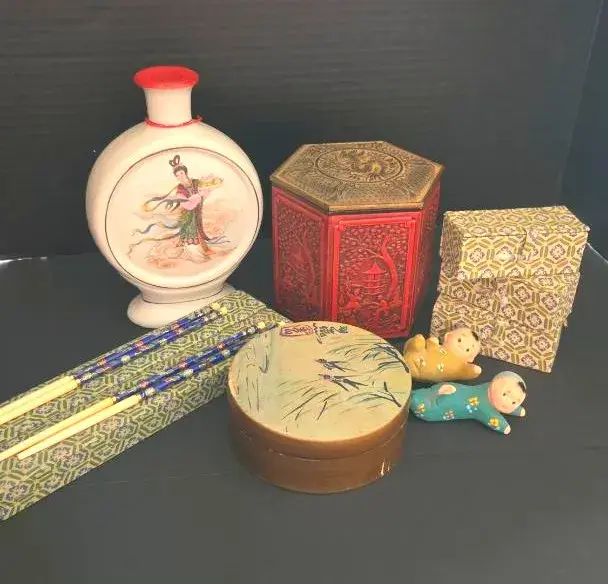 Asian Inspired Table Ornamentals