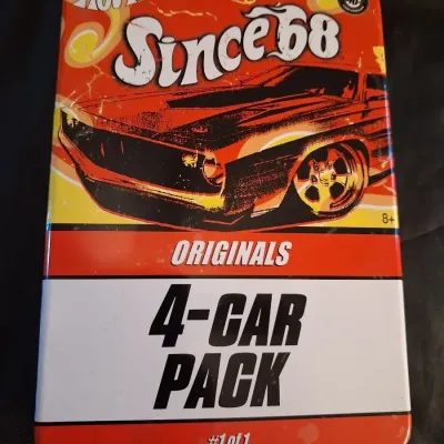 2 HOT WHEELS SINCE '68 4 CAR PACK 40TH ANNIVERSARY