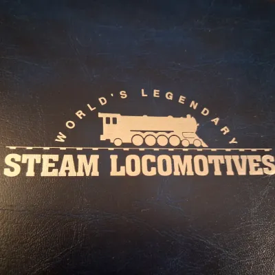 WORLD'S LEGENDARY STEAM LOCOMOTIVES COMMEMORATIVE STAMPS AND MATCHING ART PRINT