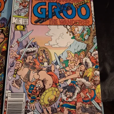 GROO COMIC BOOKS