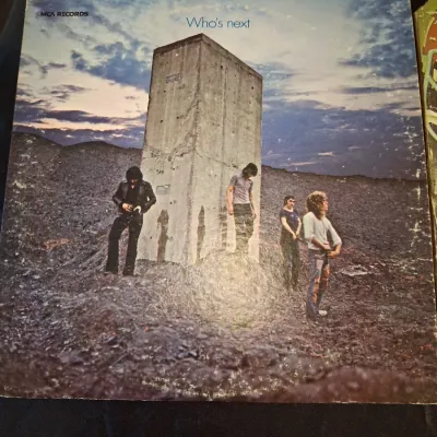 THE WHO VINYL ALBUMS WHO'S NEXT AND ODDS & SODS