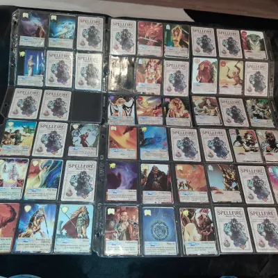 SPELLFIRE MASTER THE MAGIC TSR TRADING CARDS