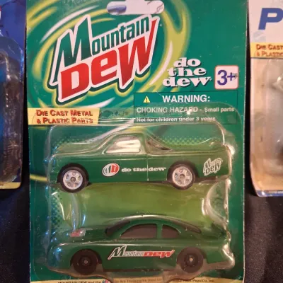 PEPSI AND MOUNTAIN DEW DIE-CAST CARS