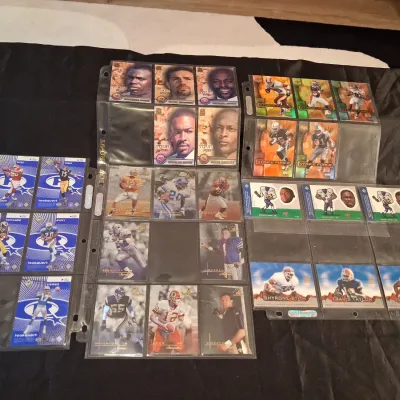 VARIETY OF FOOTBALL CARDS