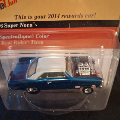 HOT WHEELS RLC " 66 SUPER NOVA" SPECTRAFLAME COLOR