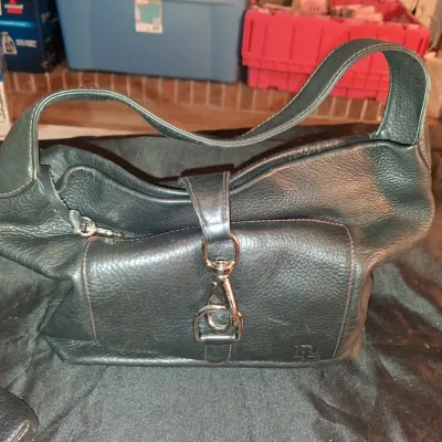 DOONEY & BOURKE LEATHER PURSE AND WALLET