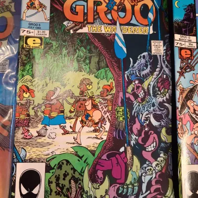 GROO COMIC BOOKS