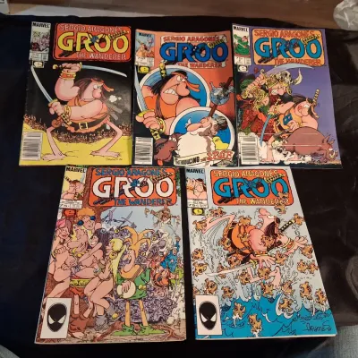 GROO COMIC BOOKS