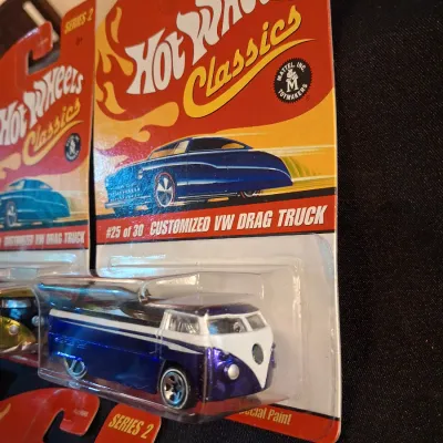 HOT WHEELS CLASSICS CUSTOMIZED VW DRAG TRUCKS