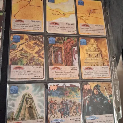 SPELLFIRE MASTER THE MAGIC TSR CCG CARDS LOT
