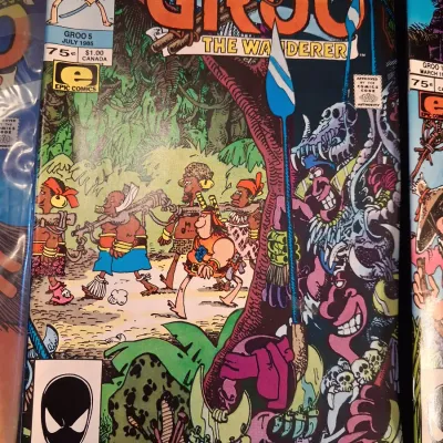 GROO COMIC BOOKS