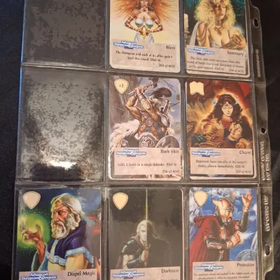 SPELLFIRE MASTER THE MAGIC TSR CCG CARDS LOT