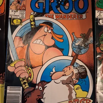 GROO COMIC BOOKS